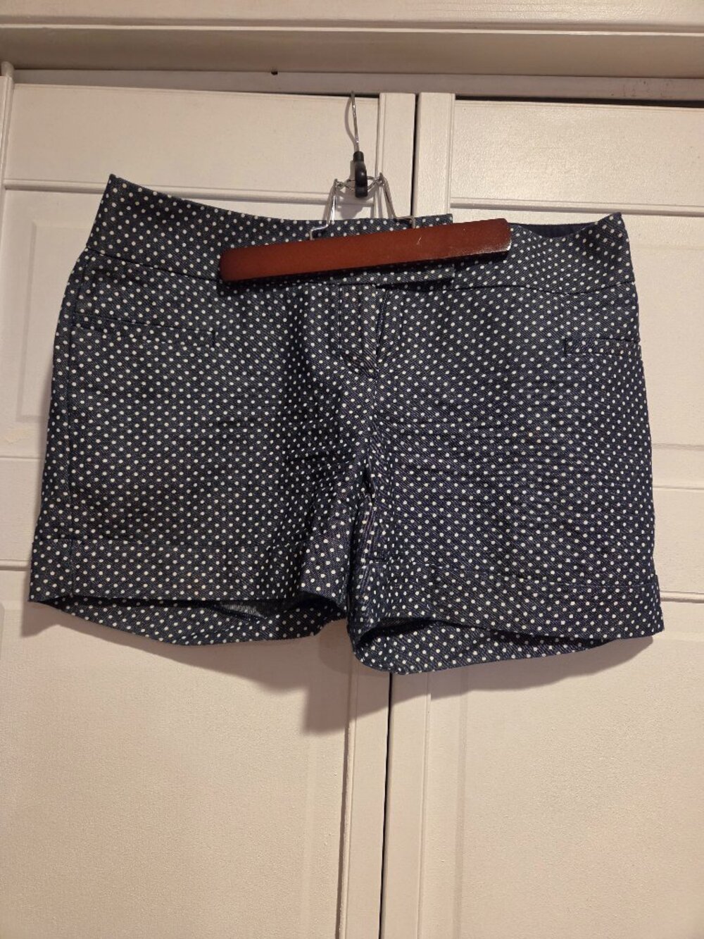 Outback Red brand, Shorts Blue Jean White Polka Dot